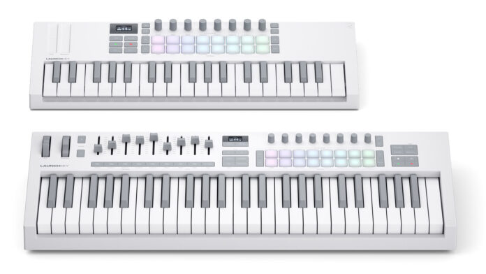 Novation Launchkey Mini 37 Mk4 White & Launchkey 49 Mk4 White